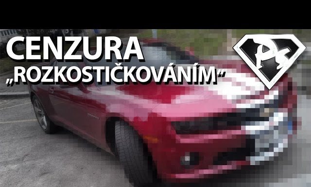 CENZURA ROZKOSTIČKOVÁNÍM vo Photoshope