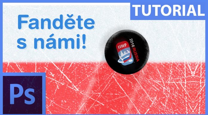 Jak se dělá reklama na MS v hokeji – Photoshop CZ tutorial
