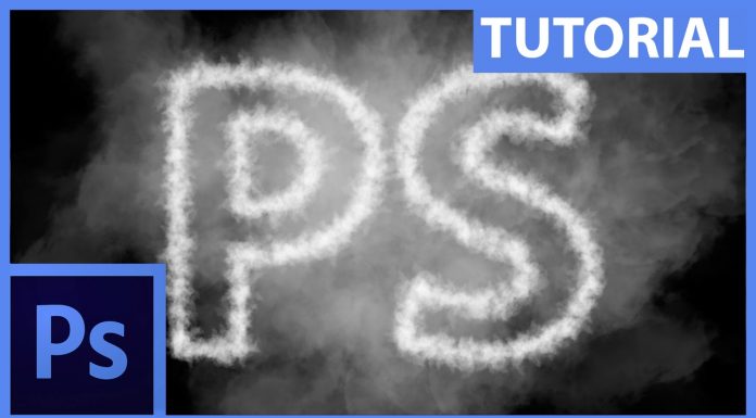 SMOKE BACKGROUND and SMOKE TEXT – Photoshop Tutorial