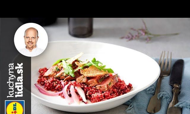 Roastbeef s quinoou a cviklou – Roman Paulus – recepty kuchynalidla.sk