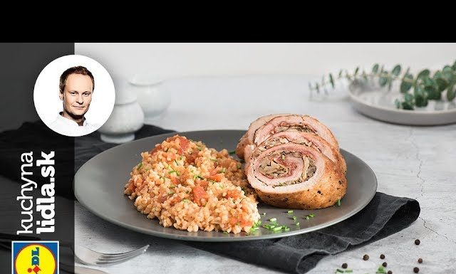 Bravčové závitky s hlivou a bulgurom – Marcel Ihnačák – recepty kuchynalidla.sk