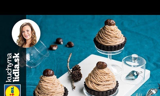 Gaštanový zákusok Mont Blanc – Veronika Bušová – recepty kuchynalidla.sk