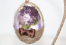 Návod na decoupage veľkonočné vajíčko – tutorial DIY