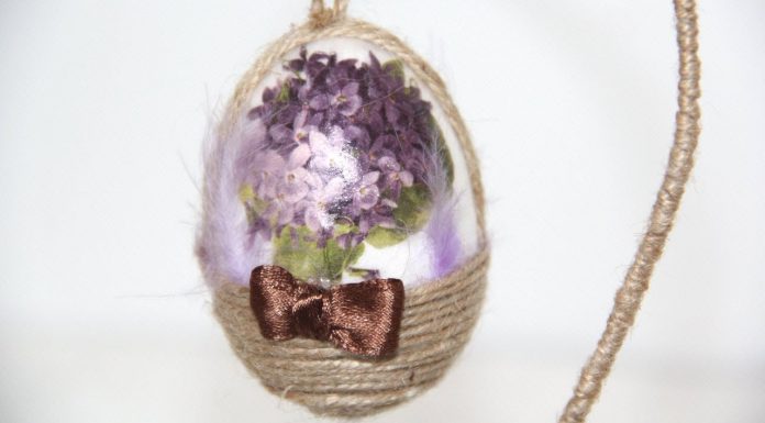 Návod na decoupage veľkonočné vajíčko – tutorial DIY