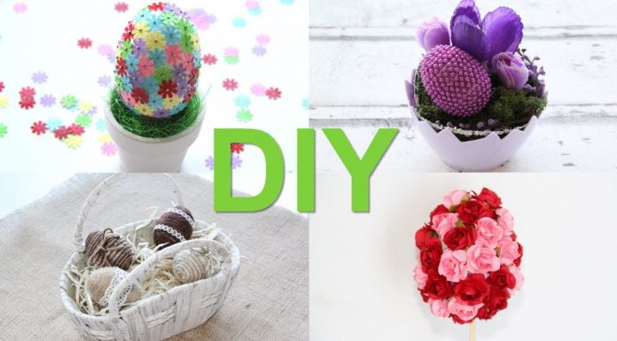 DIY – 4 nápady na veľkonočné vajíčka