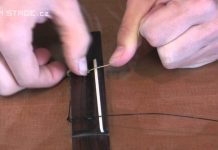 Jak vyměnit nylonové struny?