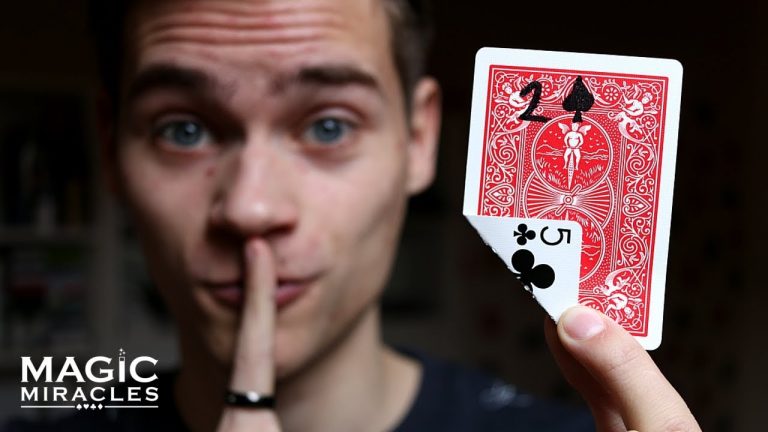 Ako NAPÁLIŤ kúzelníka // Návod na kúzlo s kartami