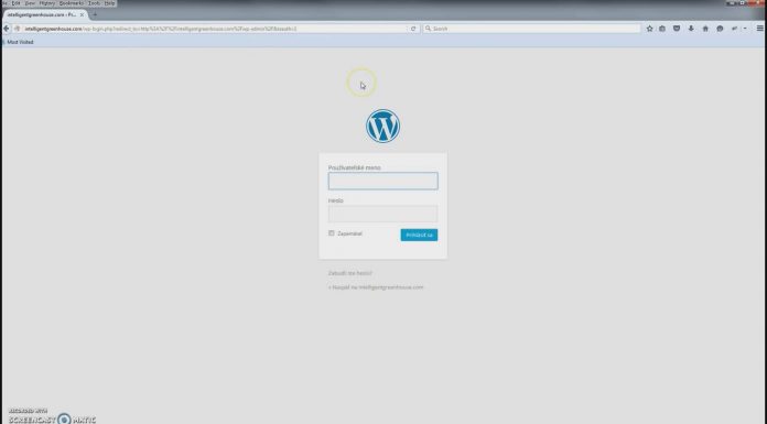 Ako sa prihlásiť do WordPress stránky – WordPress Návody 03