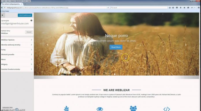 Ako zmeniť vzhľad stránky a inštalovať témy – WordPress Návody 10