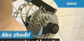 Ako zhodiť a spätne namontovať kazetu?