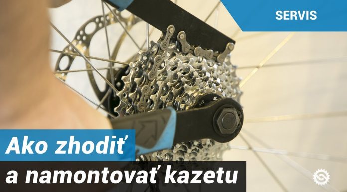 Ako zhodiť a spätne namontovať kazetu?