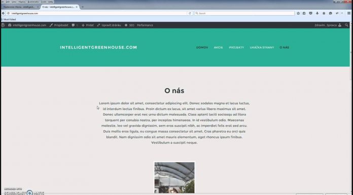 Konfigurácia nastavení – WordPress Návody 15