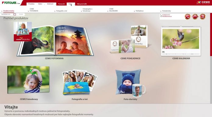 softvér CEWE FOTOSVET – prvé kroky v novej verzii softvéru