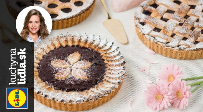 Mriežkový koláč z lineckého cesta – Veronika Bušová – recepty kuchynalidla.sk