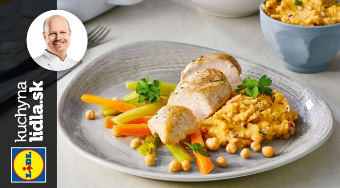 Kuracie prsia s mätou, bazalkou a cícerovou kašou – Roman Paulus – recepty kuchynalidla.sk