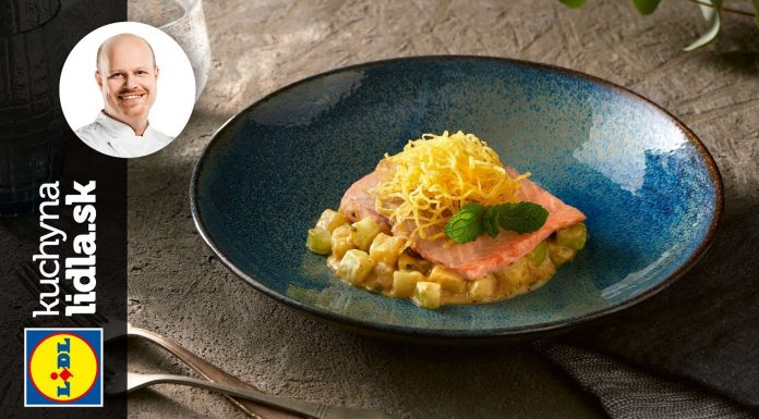 Pstruh lososovitý so zemiakmi a uhorkou – Roman Paulus – recepty kuchynalidla.sk