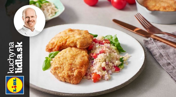 Quinoa so zeleninou, teľacími rezňami a bazalkou – Roman Paulus – recepty kuchynalidla.sk