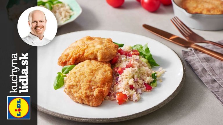 Quinoa so zeleninou, teľacími rezňami a bazalkou – Roman Paulus – recepty kuchynalidla.sk