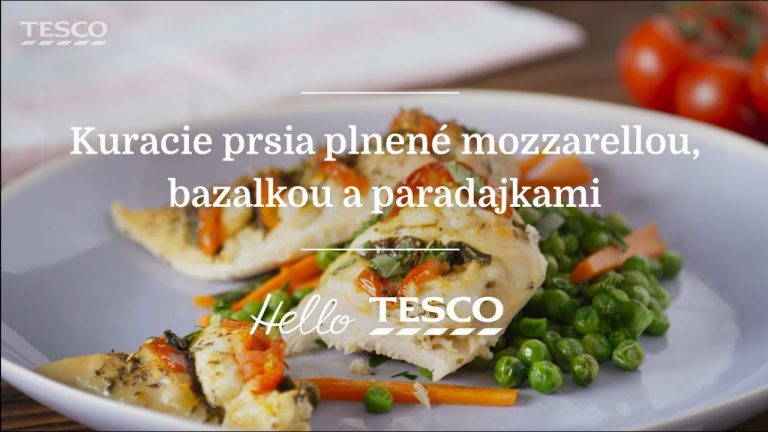 Kuracie prsia plnené mozzarellou, bazalkou a paradajkami