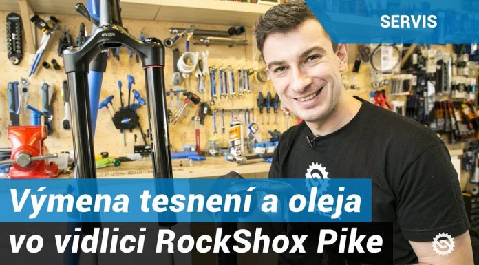 Ako na výmenu tesnení a oleja vo vidlici RockShox Pike?