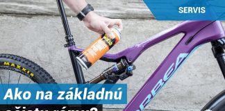 Ako na základnú očistu rámu?