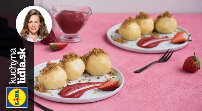 Jahodové gule z odpaľovaného cesta – Veronika Bušová – recepty kuchynalidla.sk