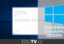 Instalace Windows 10 Creators update | EduTV
