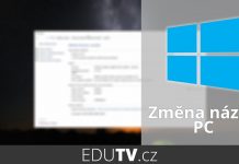 Přejmenování názvu počítače ve Windows 10 | EduTV