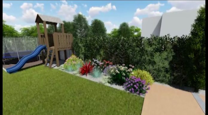 Vizualizácia záhrady (NOVÁ ZÁHRADA)