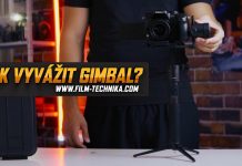 Jak vyvážit gimbal?
