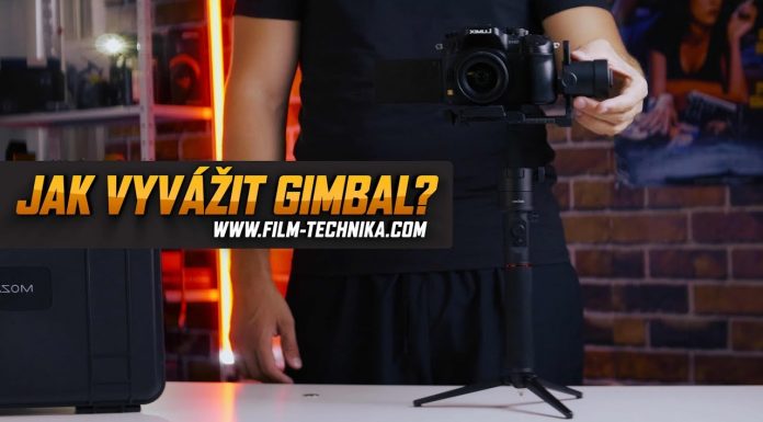 Jak vyvážit gimbal?