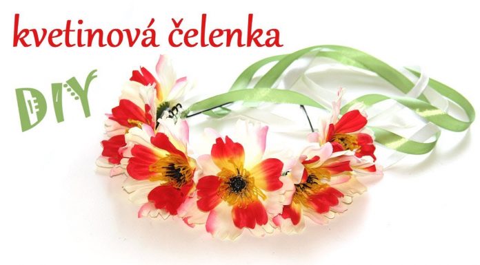 Návod na kvetinovú čelenku – DIY