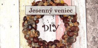 Návod na jesenný veniec z gaštanov / DIY fall wreath