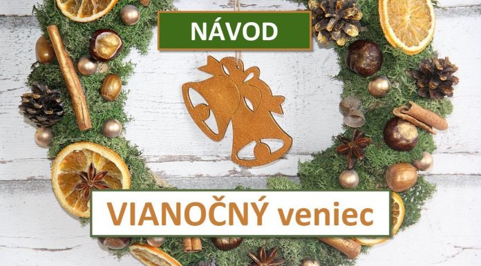Návod na vianočný veniec – DIY Christmas wreath