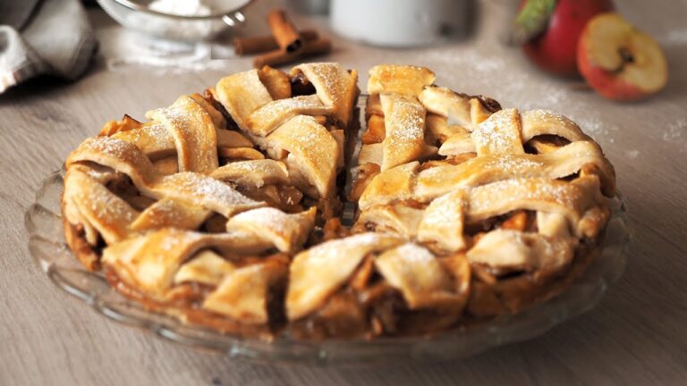 Apple Pie – Jablkový koláč (Recept na spôsob typického amerického jablkového koláča)
